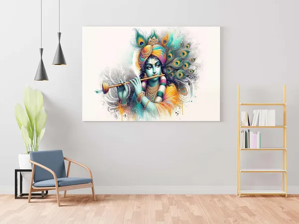 Multicolour_Radha_Krishna_Paintings_For_Wall_Decoration_With_Frame_Canvas_Painting_For_Living_Room_Bedroom_Home_Office_&_Hotels_(34_Inch_X_22_Inch_Ch-Rk-Ldp6)