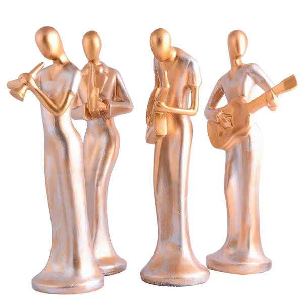 Multicolour_Modern_Metal_Musician_Golden_Statue_Resin_Figurine_Contemporary_Art_Music_Decor_Metal_Sculpture,_Modern_Home_Decor,_Musician_Gift