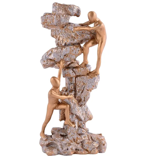 Multicolour_Men_Climb_On_Wall_Showpiece_For_Home_Decor_Showpiece,_Atlas_Sculpture_For_Office_Table_Decor