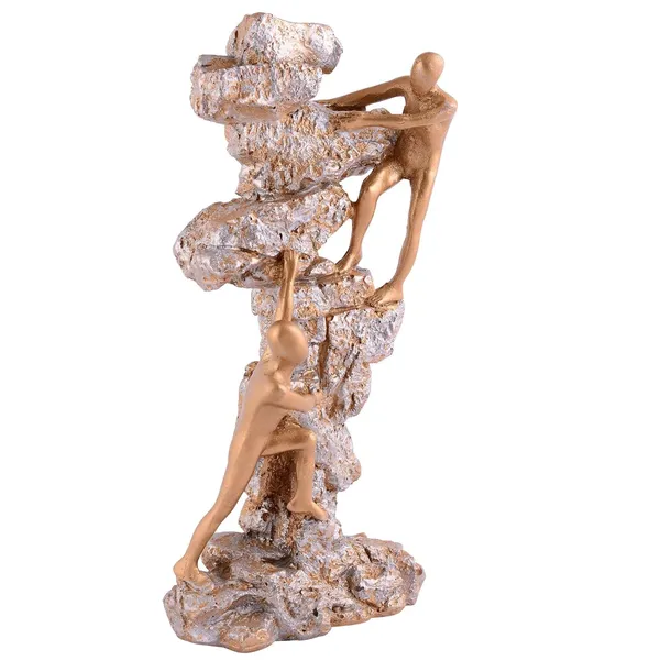 Multicolour_Men_Climb_On_Wall_Showpiece_For_Home_Decor_Showpiece,_Atlas_Sculpture_For_Office_Table_Decor