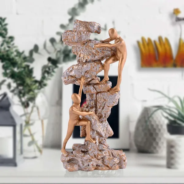 Multicolour_Men_Climb_On_Wall_Showpiece_For_Home_Decor_Showpiece,_Atlas_Sculpture_For_Office_Table_Decor