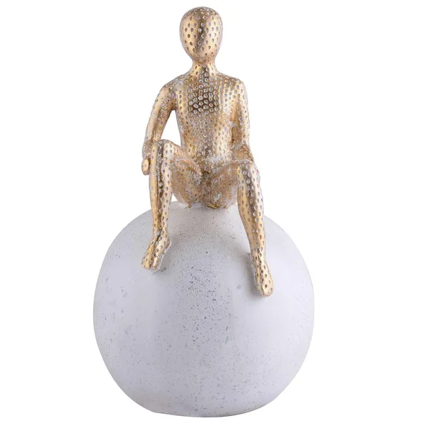_Men_Sitting_on_Ball_Showpiece_for_Home_Decor_Showpiece,_Atlas_Sculpture_for_Office_Table_Décor_Multicolour_-_1