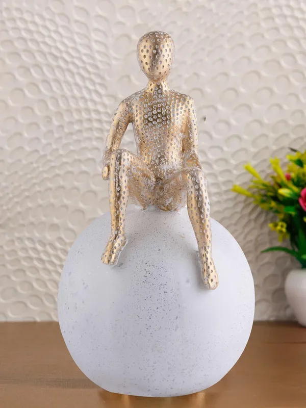 _Men_Sitting_on_Ball_Showpiece_for_Home_Decor_Showpiece,_Atlas_Sculpture_for_Office_Table_Décor_Multicolour_-_1