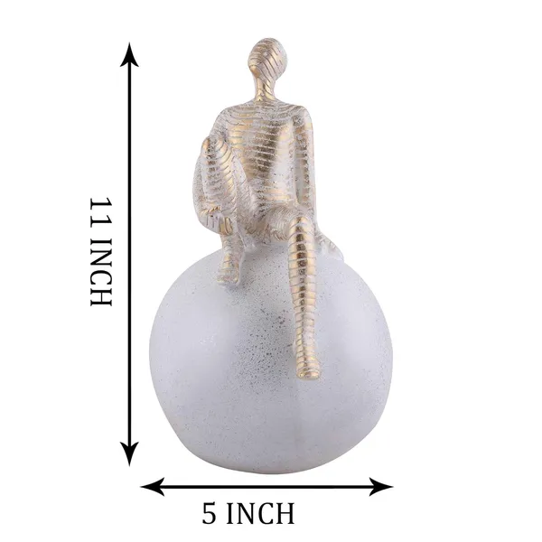 Multicolour_Men_Sitting_On_Ball_Showpiece_For_Home_Decor_Showpiece,_Atlas_Sculpture_For_Office_Table_Decor