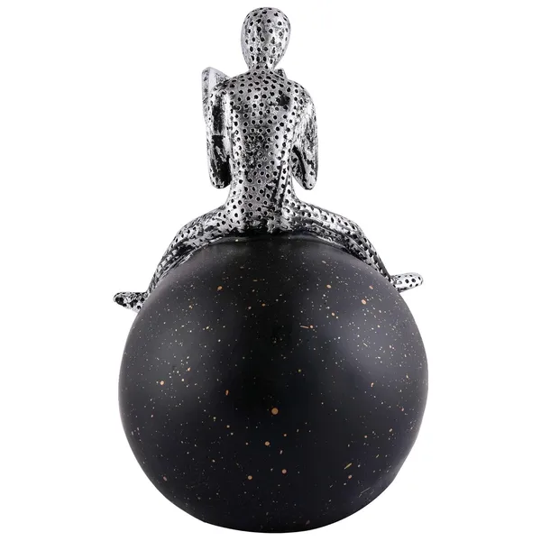 _Men_Sitting_on_Ball_Showpiece_for_Home_Decor_Showpiece,_Atlas_Sculpture_for_Office_Table_Décor_Multicolour_-_4