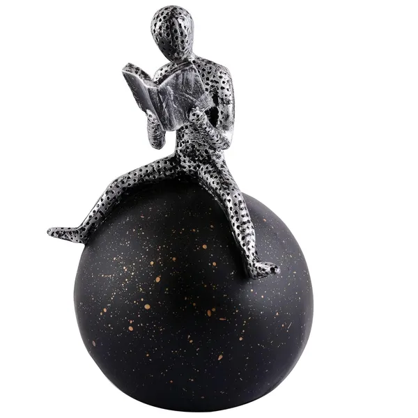 _Men_Sitting_on_Ball_Showpiece_for_Home_Decor_Showpiece,_Atlas_Sculpture_for_Office_Table_Décor_Multicolour_-_4
