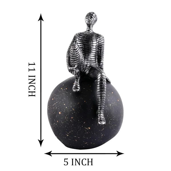 Multicolour_Men_Sitting_On_Ball_Showpiece_For_Home_Decor_Showpiece,_Atlas_Sculpture_For_Office_Table_Decor