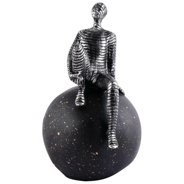 Multicolour_Men_Sitting_On_Ball_Showpiece_For_Home_Decor_Showpiece,_Atlas_Sculpture_For_Office_Table_Decor