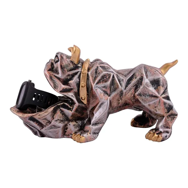 Multicolour_Cool_Dog_Showpiece_With_Plate_For_Home_Dcor_Item_|_Kitchen,Bedroom,Office,Dinning_Table_Decorative_Item