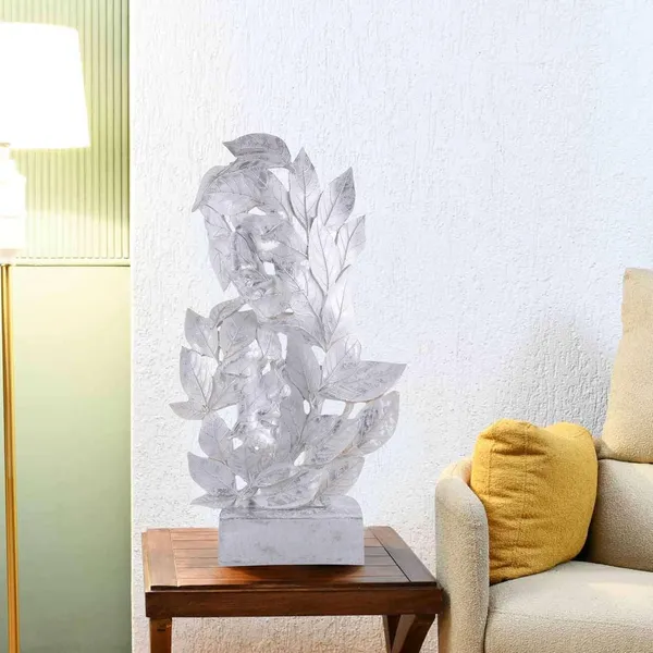 Multicolour_Romentic_Love_Couple_Face_Statue_Silver_Showpiece_For_Home_Decor_In_Showpieces_&Figurine_Table_Decorations_Items