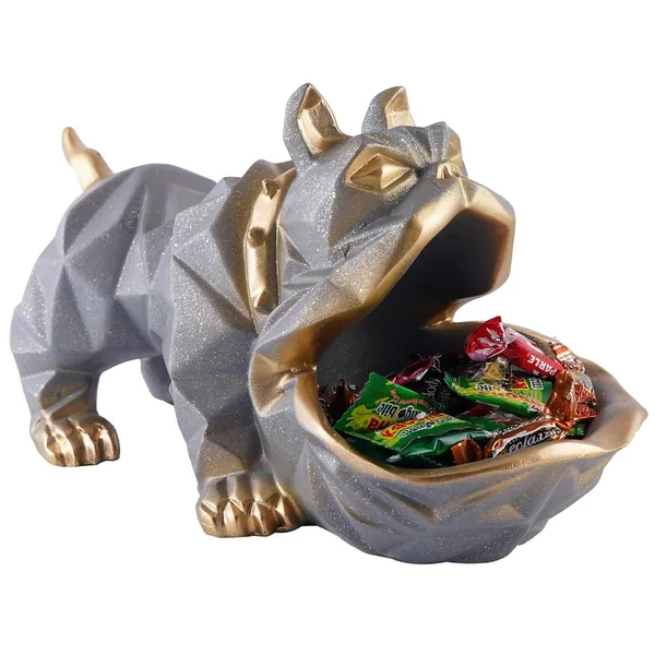 Decorative_Bulldog_Figurines,Dog_Statues_for_Home_Decor,_Collectible_Animal_Figurines,_Gifts_for_Dog_Lovers,_Home_Decor_&_Showpiece_(Grey)