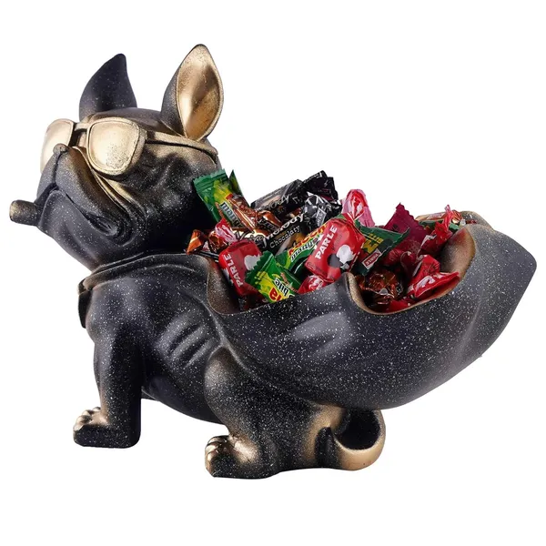 Multicolour_Decoration_Cool_Dog_Showpiece_With_Plate_For_Home_Decor_Item_|_Kitchen,Bedroom,Office,Dinning_Table_Decorative_Item
