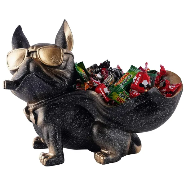 Multicolour_Decoration_Cool_Dog_Showpiece_With_Plate_For_Home_Decor_Item_|_Kitchen,Bedroom,Office,Dinning_Table_Decorative_Item