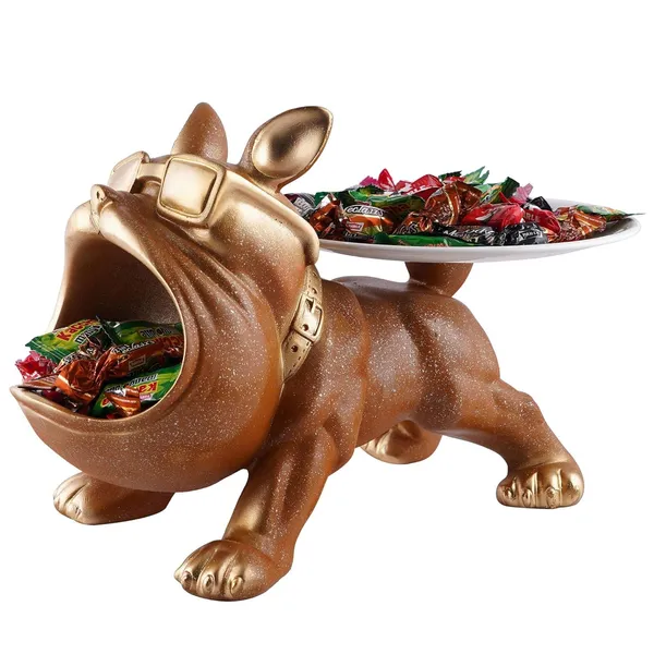 Multicolour_Cool_Taddy_Bear_Showpiece_For_Home_Decorative_Showpiece_|_Taddy_Bear_With_Paltter_Statue_For_Home_Decor_Showpiece_|_Home_Kitchen_Decor_|_Office_Decorative_Item_(White)