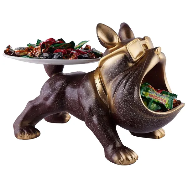 Decorative_Bulldog_Sculpture|_Handcrafted_Resin_Sculpture_|_Tray_and_Bowl_Storage_|_Ideal_for_Keys,_Jewelry,_and_Trinkets_|_Stylish_Gift_Item_(Dark_Brown)