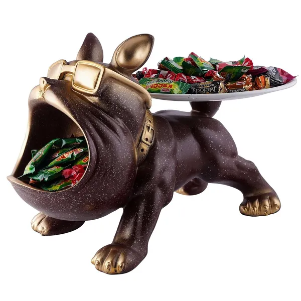 Decorative_Bulldog_Sculpture|_Handcrafted_Resin_Sculpture_|_Tray_and_Bowl_Storage_|_Ideal_for_Keys,_Jewelry,_and_Trinkets_|_Stylish_Gift_Item_(Dark_Brown)