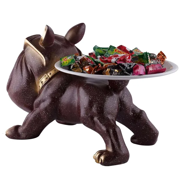 Decorative_Bulldog_Sculpture|_Handcrafted_Resin_Sculpture_|_Tray_and_Bowl_Storage_|_Ideal_for_Keys,_Jewelry,_and_Trinkets_|_Stylish_Gift_Item_(Dark_Brown)