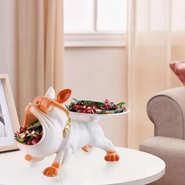 Decorative_Bulldog_Sculpture|_Handcrafted_Resin_Sculpture_|_Tray_and_Bowl_Storage_|_Ideal_for_Keys,_Jewelry,_and_Trinkets_|_Stylish_Gift_Item_(White)