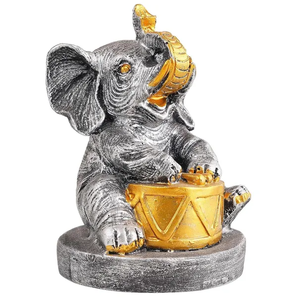 Multicolour_Resin_Elephant_Playing_Musical_Instrument_Showpiece_For_Home_Dcor_Living_Room_Bedroom_Table_Top