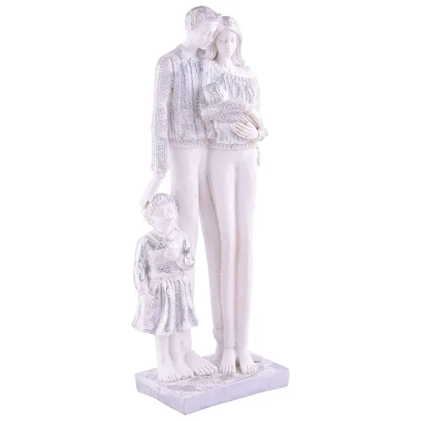 Multicolour_Mother_And_Father_With_Child_Girl_Faimily_Love_Golden_White_Statue_Showpiece_For_Home_Decor_And_Gifting