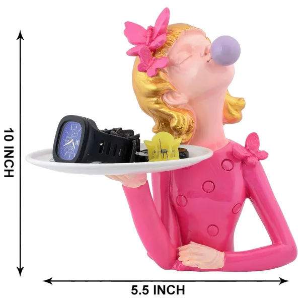 Resin_Bubble_Girl_Figurines_Desktop_Cake_Fruit_Organizer_Home_DÃ©cor_Pink