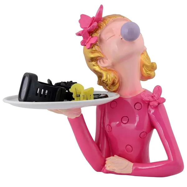 Resin_Bubble_Girl_Figurines_Desktop_Cake_Fruit_Organizer_Home_DÃ©cor_Pink