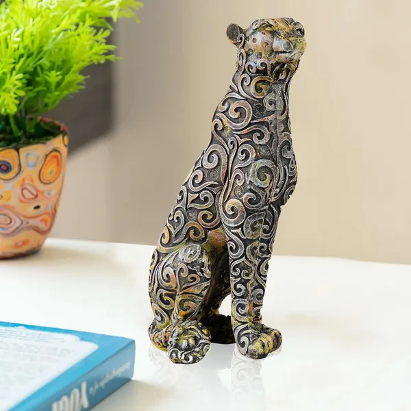 Panther_Sitting_Position_Animal_Showpiece_Antique_Sculpture_for_Home_Decor_Showpiece_Figurine_-2