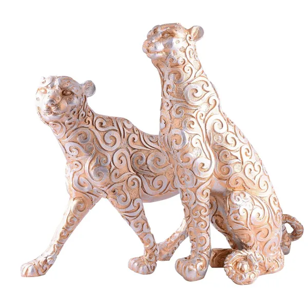 Skin_Panther_Animal_Showpiece_Antique_Sculpture_for_Home_Decor_Showpiece_Figurine_(Set_of_2)