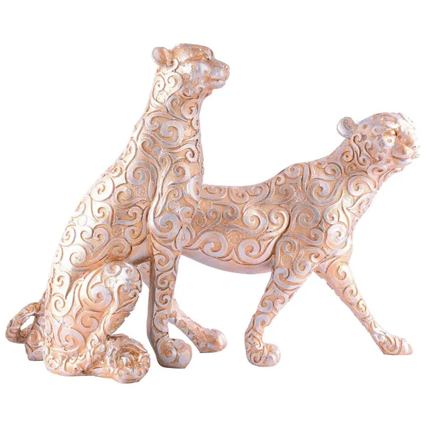 Skin_Panther_Animal_Showpiece_Antique_Sculpture_for_Home_Decor_Showpiece_Figurine_(Set_of_2)