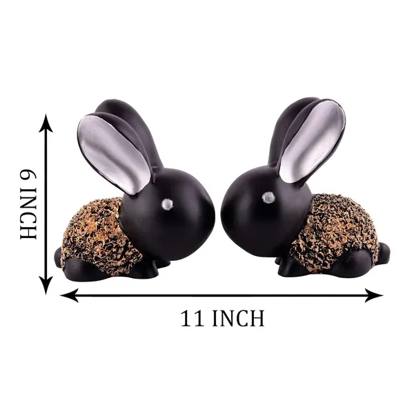 Rabbit_Cute_Pair_Statue_for_Home_Decor_Showpiece_|_Kids_Room_Decorative_Showpiece_(Black)