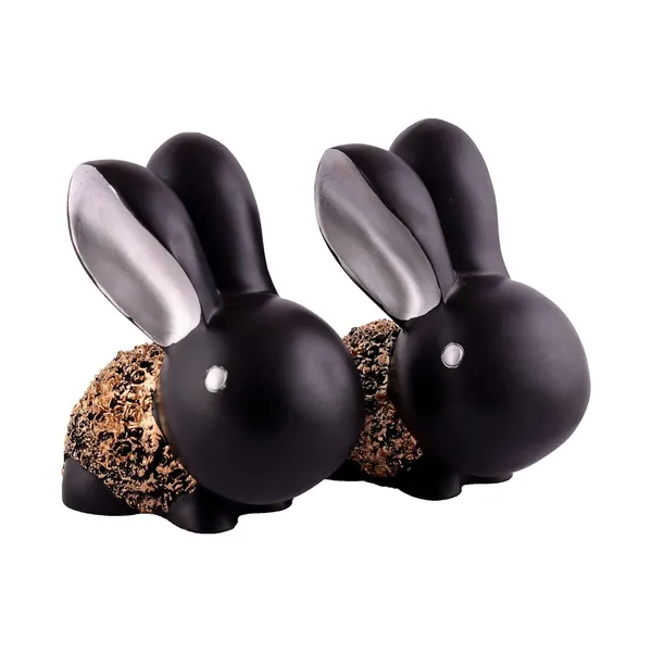 Rabbit_Cute_Pair_Statue_for_Home_Decor_Showpiece_|_Kids_Room_Decorative_Showpiece_(Black)