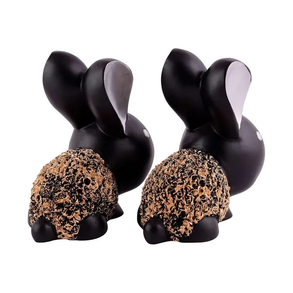 Rabbit_Cute_Pair_Statue_for_Home_Decor_Showpiece_|_Kids_Room_Decorative_Showpiece_(Black)