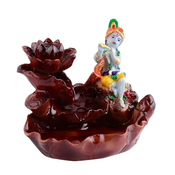 Krishna_Smoke_Fountain_Incense_Burner_Backflow_Incense_Idol_Gift_Item/Gift_Item