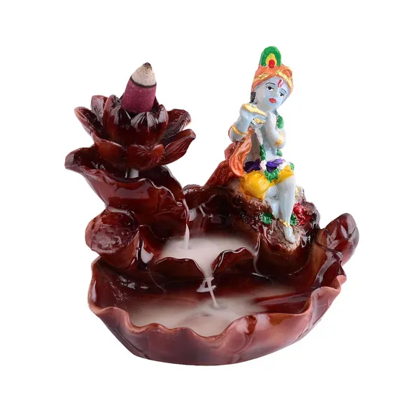 Krishna_Smoke_Fountain_Incense_Burner_Backflow_Incense_Idol_Gift_Item/Gift_Item