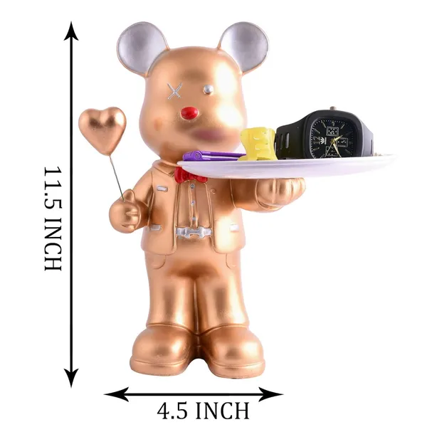Multicolour_Cool_Taddy_Bear_Showpiece_For_Home_Decorative_Showpiece_|_Taddy_Bear_With_Paltter_Statue_For_Home_Decor_Showpiece_|_Home_Kitchen_Decor_|_Office_Decorative_Item_-5