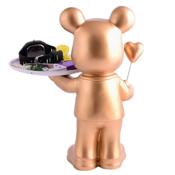 Multicolour_Cool_Taddy_Bear_Showpiece_For_Home_Decorative_Showpiece_|_Taddy_Bear_With_Paltter_Statue_For_Home_Decor_Showpiece_|_Home_Kitchen_Decor_|_Office_Decorative_Item_-5