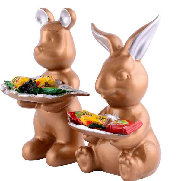 Multicolour_Set_Of_2_Rabbits_In_Golden_Decorative_Showpiece_For_Home_Decor_Showpiece_|_Home_Kitchen_Decor_|_Office_Decorative_Item_-_13_Cm