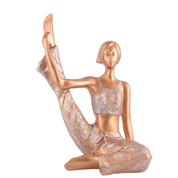 Suitable_for_Home_Decor_Yoga_Posture_Lady_Statue_Idol_for_Home_Yoga_Statue_Admirable_Piece_of_Gift_(Golden)_-_10