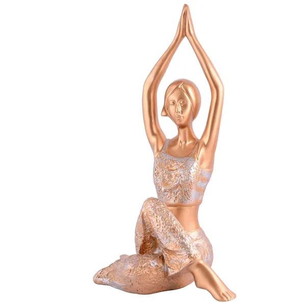 Suitable_for_Home_Decor_Yoga_Posture_Lady_Statue_Idol_for_Home_Yoga_Statue_Admirable_Piece_of_Gift_(Golden)_-_12