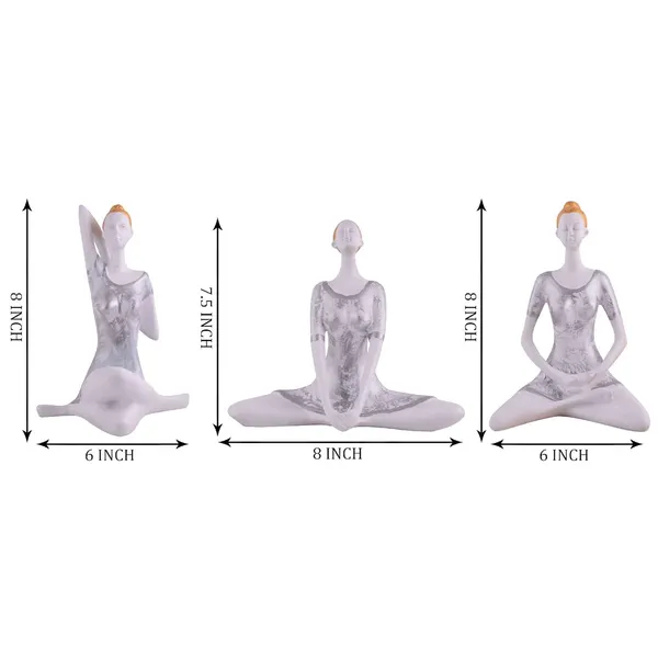 Suitable_for_Home_Decor_Yoga_Posture_Lady_Statue_Idol_for_Home_Yoga_Statue_Three_Pair_Admirable_Piece_of_Gift_(Silver)_-_14