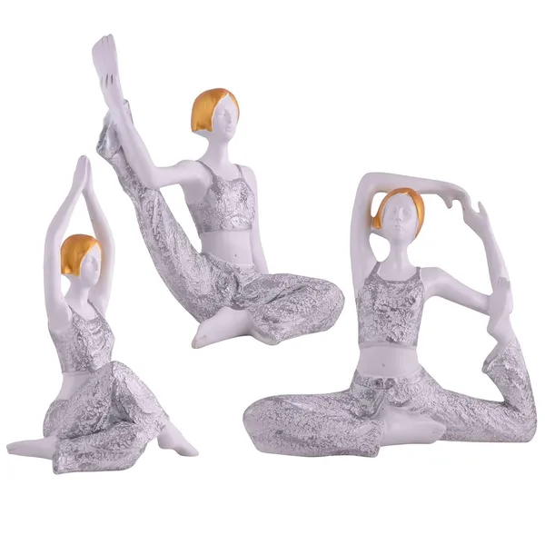 Suitable_for_Home_Decor_Yoga_Posture_Lady_Statue_Idol_for_Home_Yoga_Statue_Three_Pair_Admirable_Piece_of_Gift_(Silver)_-_15