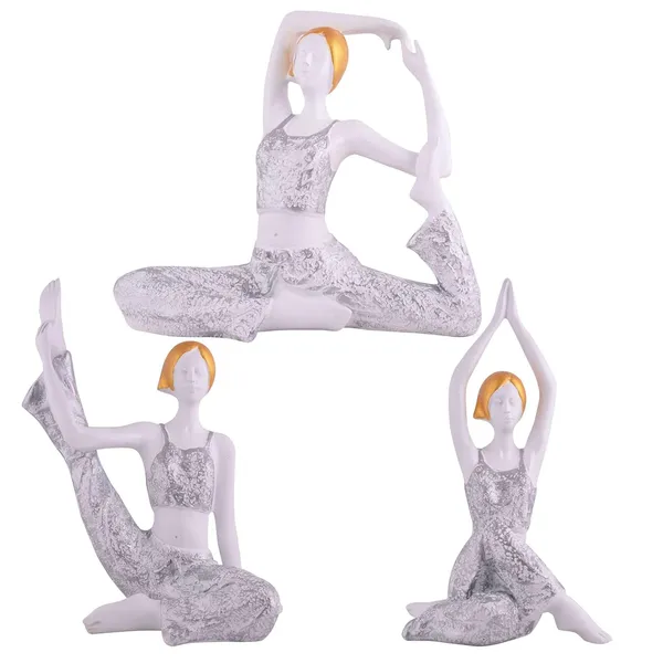Suitable_for_Home_Decor_Yoga_Posture_Lady_Statue_Idol_for_Home_Yoga_Statue_Three_Pair_Admirable_Piece_of_Gift_(Silver)_-_15
