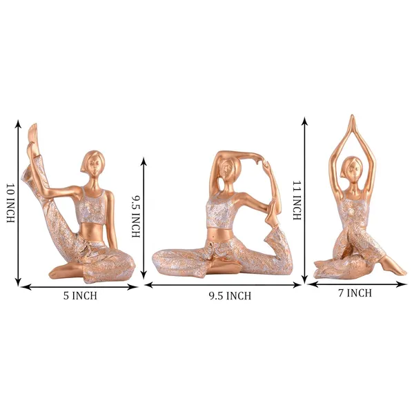 Suitable_for_Home_Decor_Yoga_Posture_Lady_Statue_Idol_for_Home_Yoga_Statue_Three_Pair_Admirable_Piece_of_Gift_(Golden)_-_16