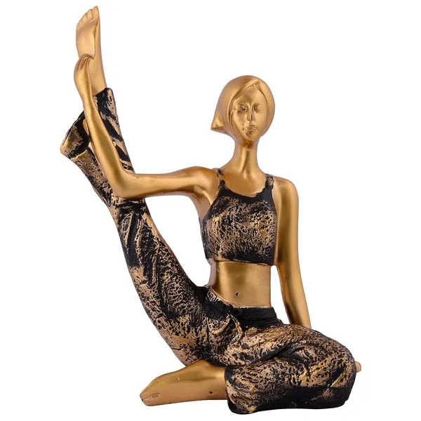 Suitable_for_Home_Decor_Yoga_Posture_Lady_Statue_Idol_for_Home_Yoga_Statue_Admirable_Piece_of_Gift_(Golden)_-_18