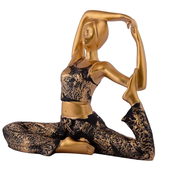 Suitable_for_Home_Decor_Yoga_Posture_Lady_Statue_Idol_for_Home_Yoga_Statue_Admirable_Piece_of_Gift_(Golden)_-_19