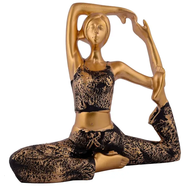 Suitable_for_Home_Decor_Yoga_Posture_Lady_Statue_Idol_for_Home_Yoga_Statue_Admirable_Piece_of_Gift_(Golden)_-_19