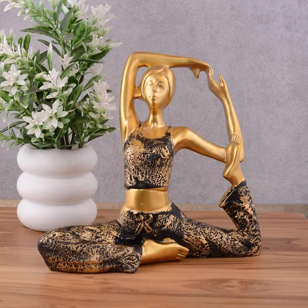 Suitable_for_Home_Decor_Yoga_Posture_Lady_Statue_Idol_for_Home_Yoga_Statue_Admirable_Piece_of_Gift_(Golden)_-_19