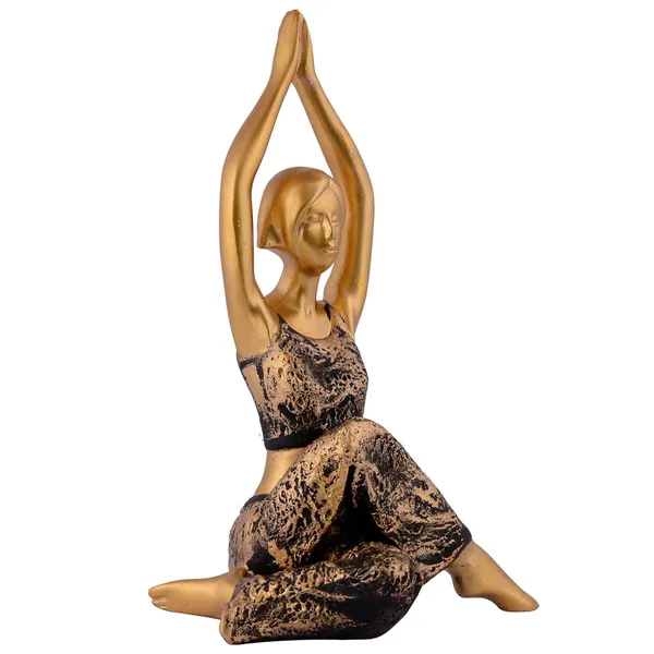 Suitable_for_Home_Decor_Yoga_Posture_Lady_Statue_Idol_for_Home_Yoga_Statue_Three_Pair_Admirable_Piece_of_Gift_(Golden)_-_20