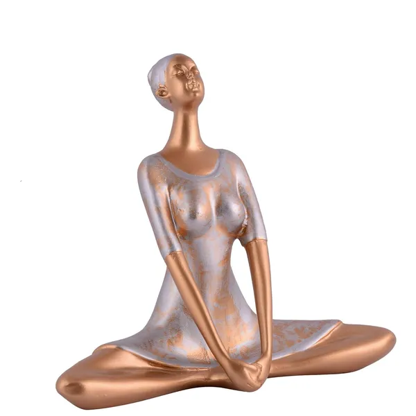 Suitable_for_Home_Decor_Yoga_Posture_Lady_Statue_Idol_for_Home_Yoga_Statue_Admirable_Piece_of_Gift_(Golden)_-2