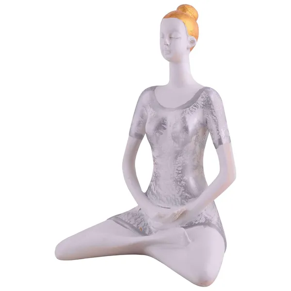 Suitable_for_Home_Decor_Yoga_Posture_Lady_Statue_Idol_for_Home_Yoga_Statue_Admirable_Piece_of_Gift_(Silver)_-4